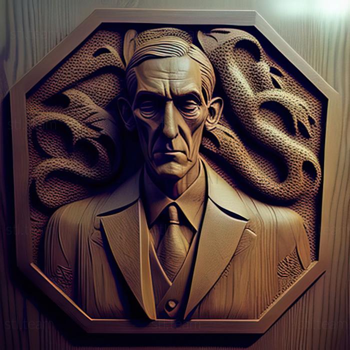 3D model Howard Phillips Lovecraft from Bungo Stray Dogs (STL)
